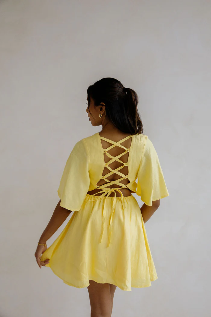 Sunflower Mini Dress
