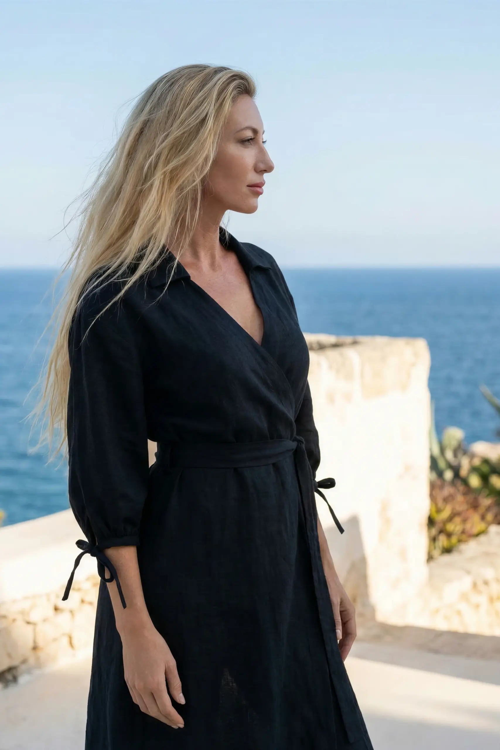 Amara Maxi Wrap Dress