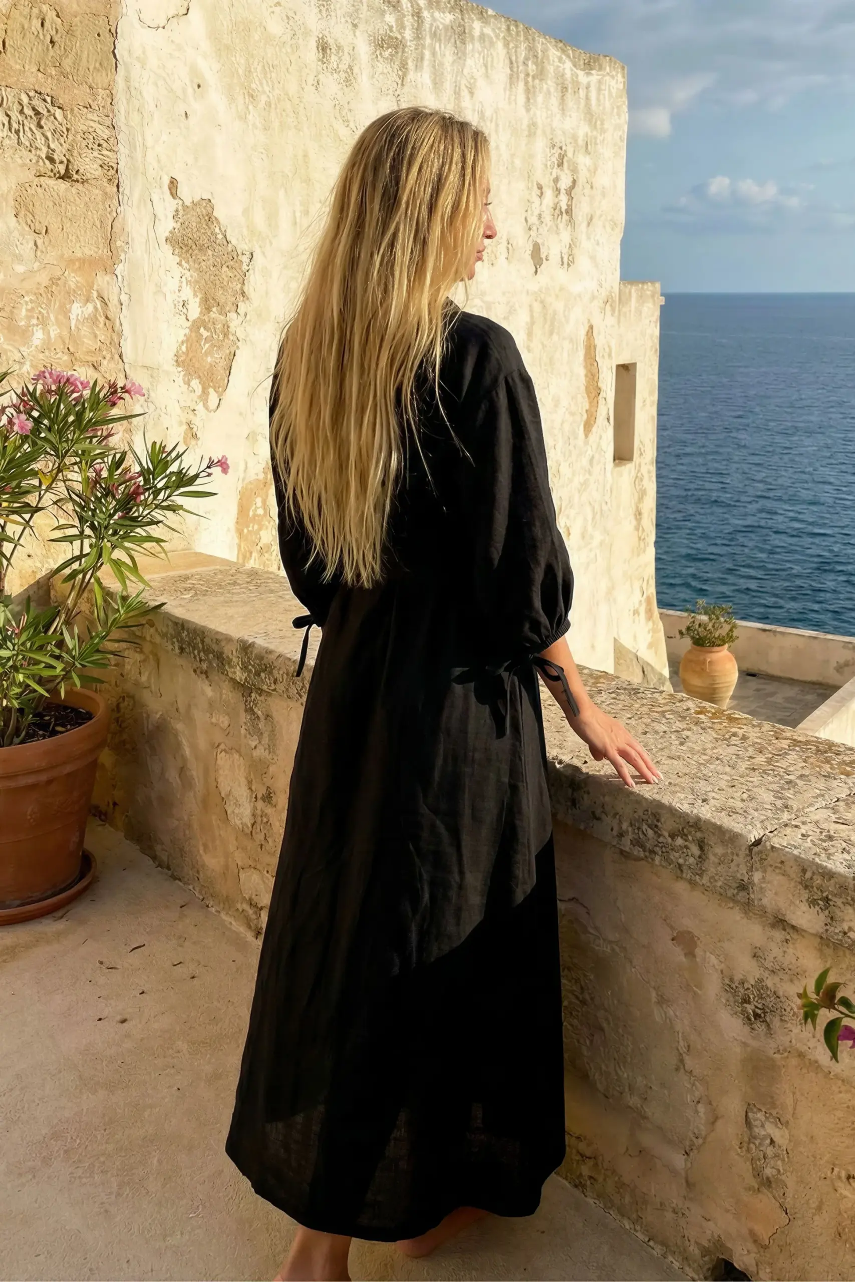Amara Maxi Wrap Dress