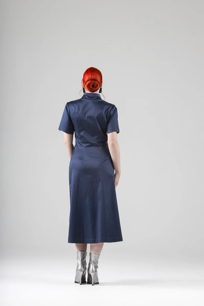 Arsene Dress with Short Sleeves