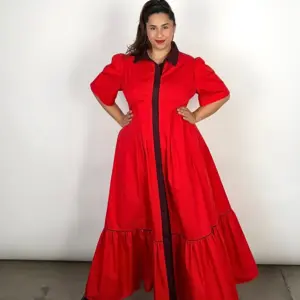 Take Me On Maxi Shirt Dress