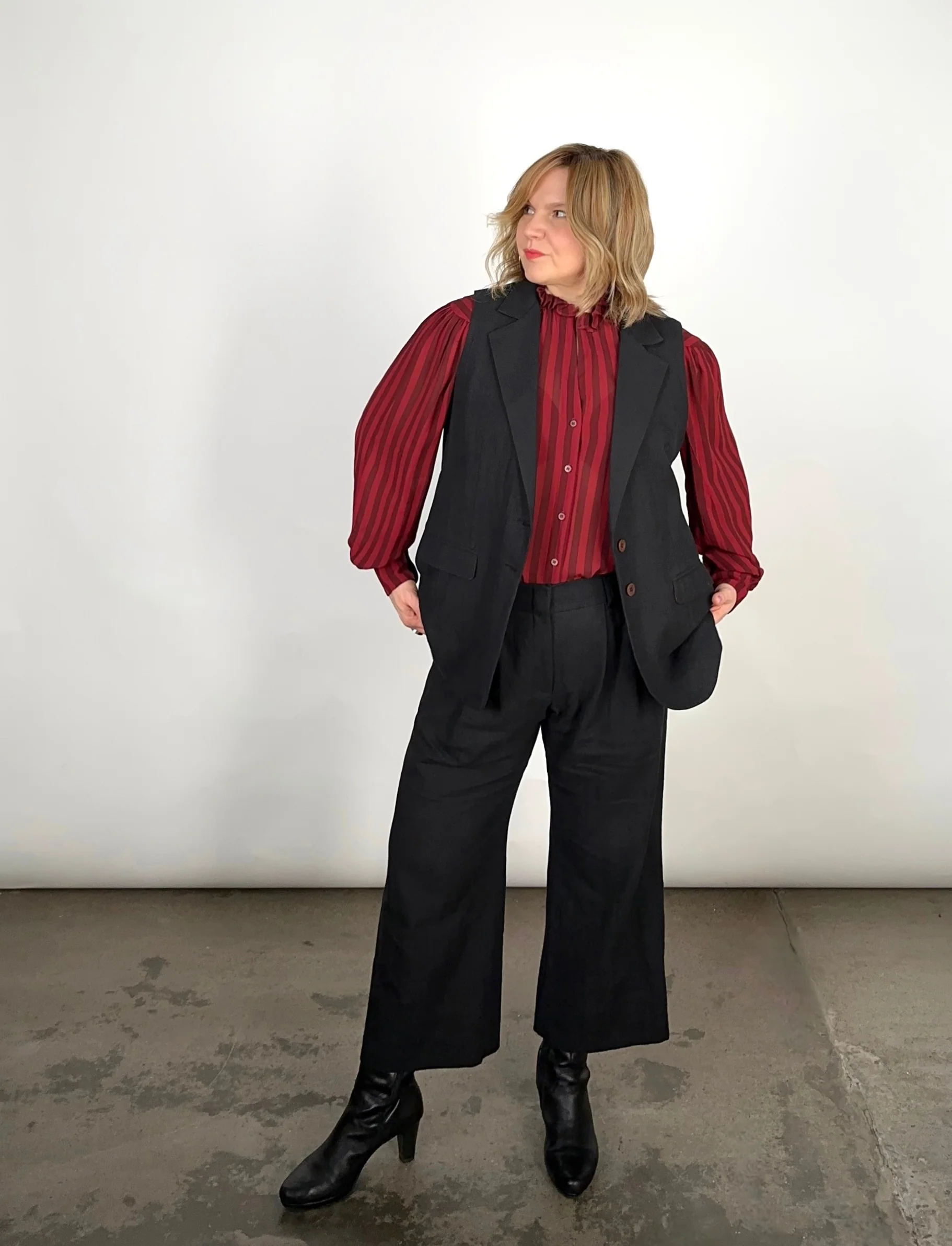 The Breakaway Sleeveless Blazer