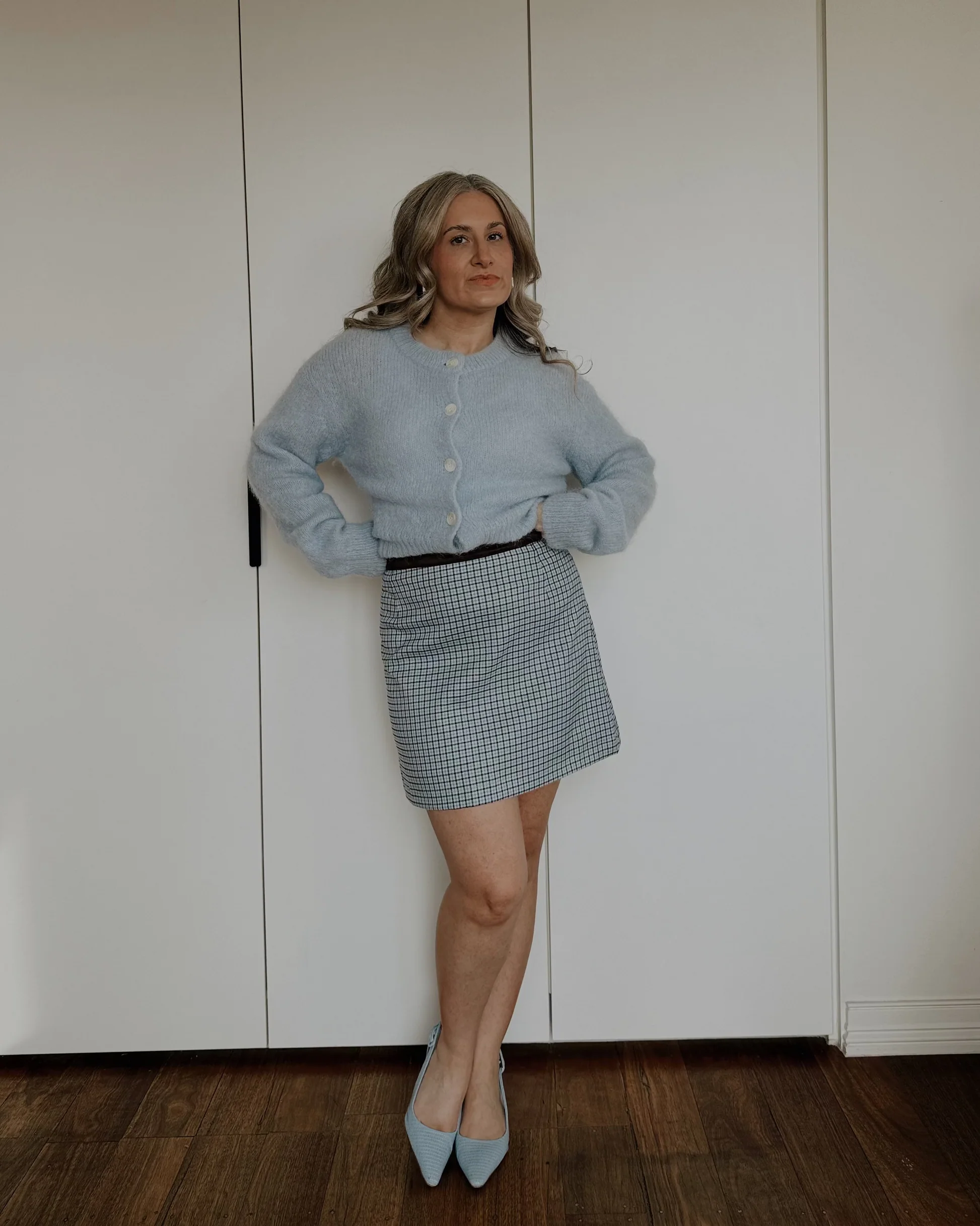 The Tailored Mini Skirt