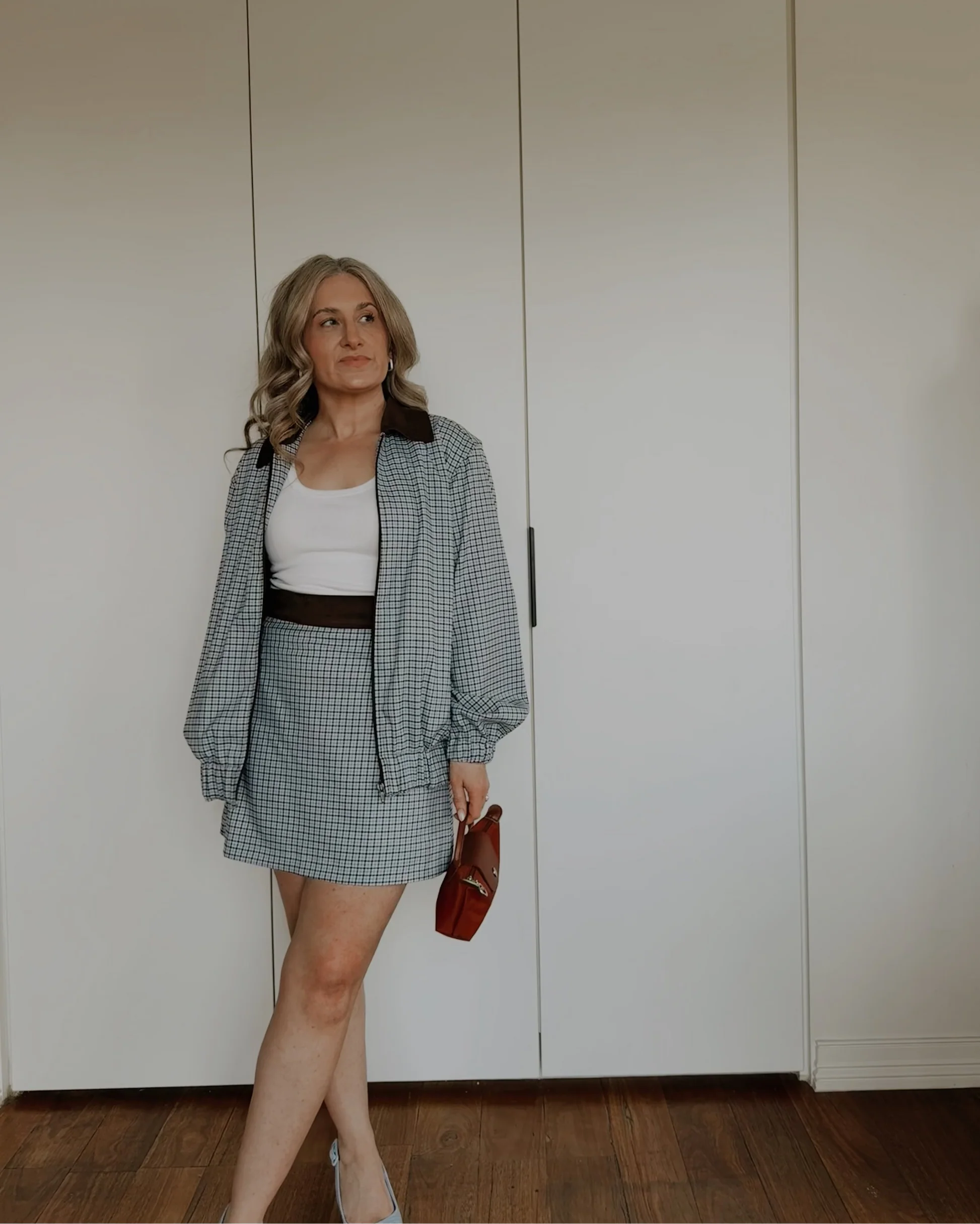 The Tailored Mini Skirt