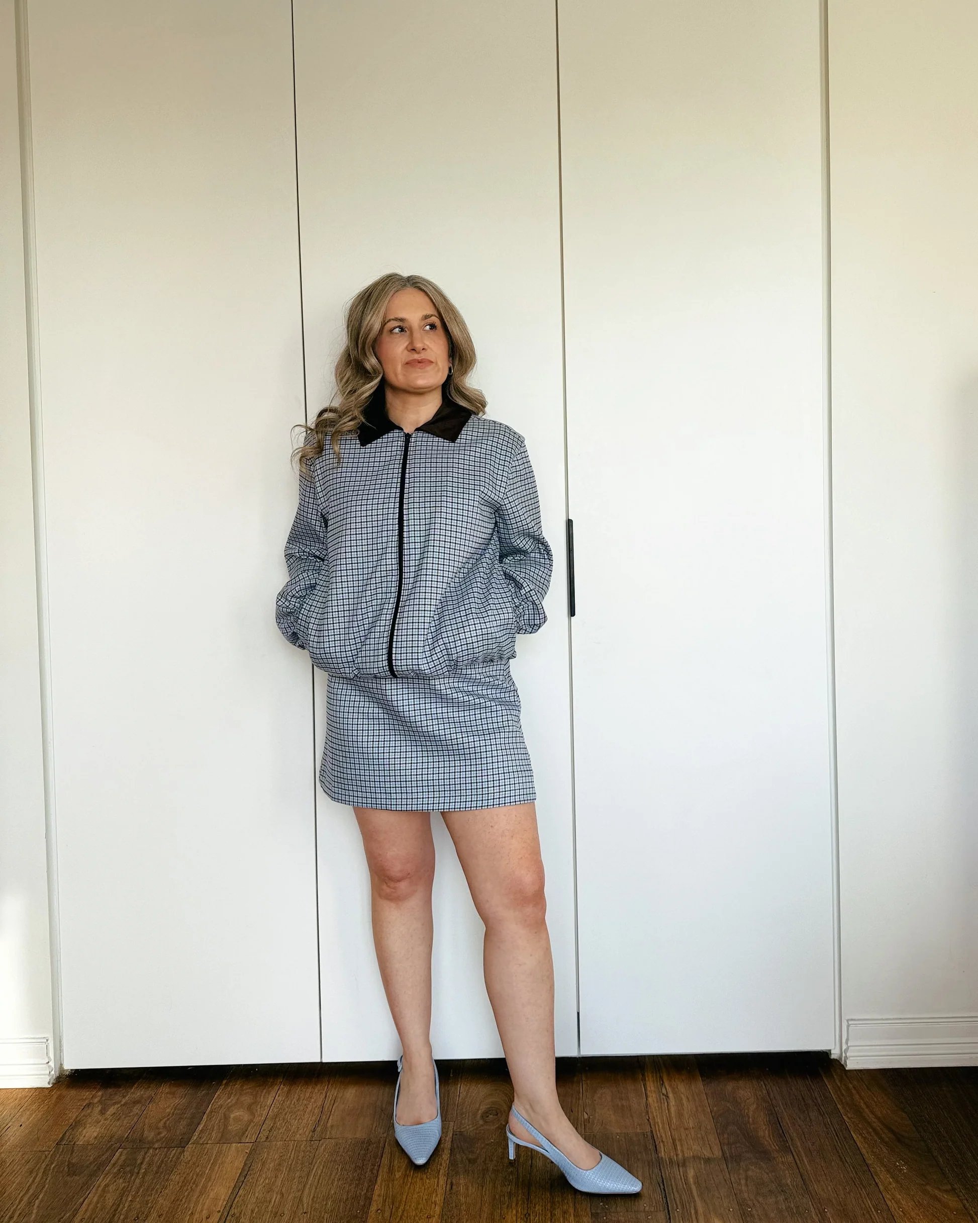 The Tailored Mini Skirt