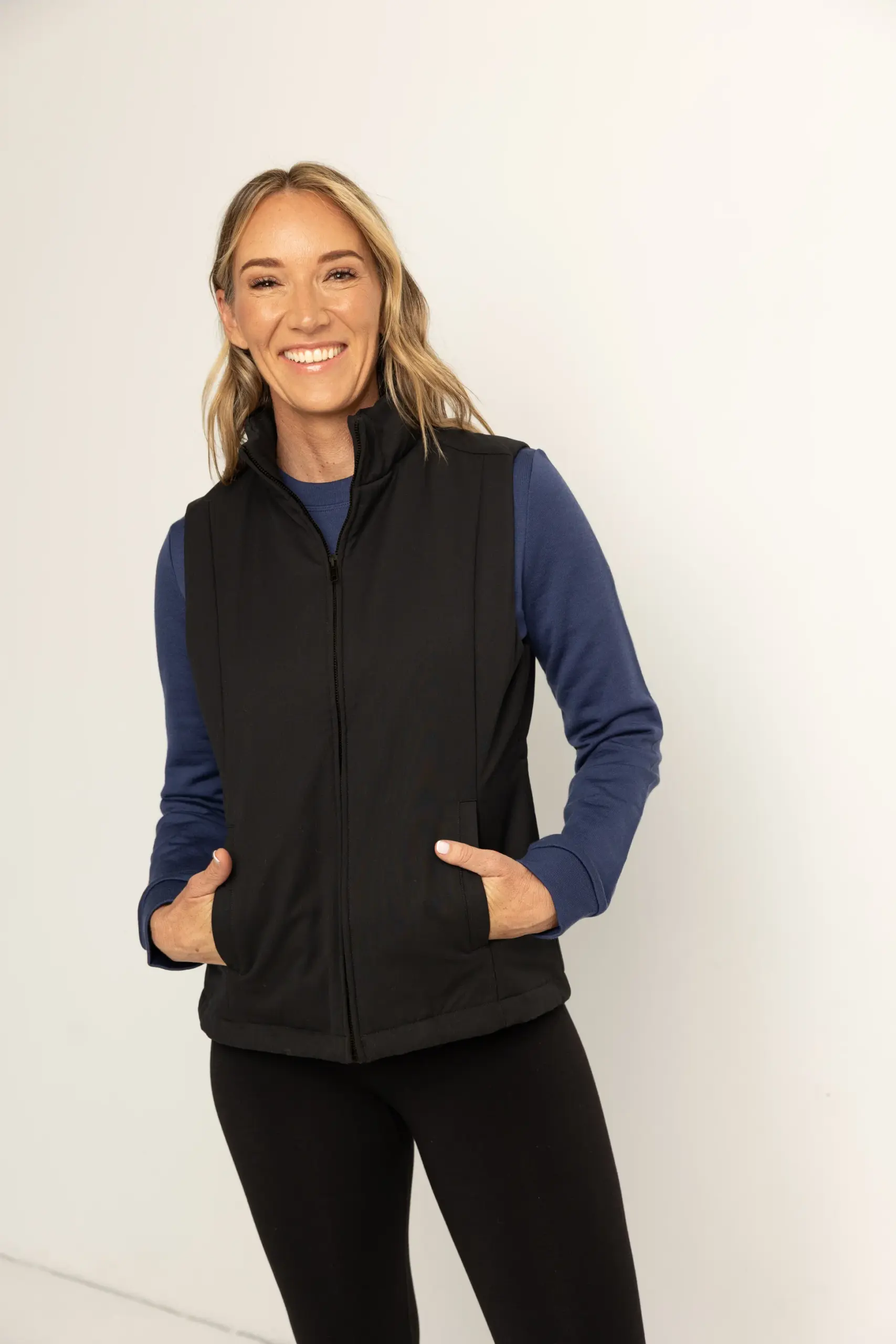 Natural Puffer Vest