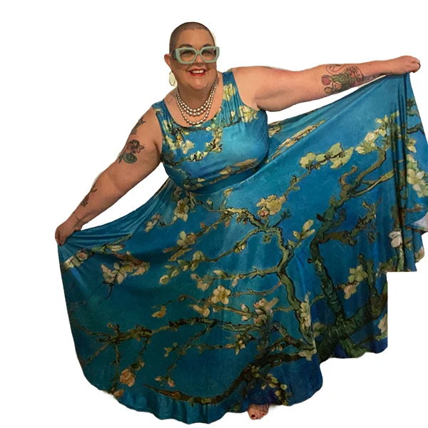 Van Gogh Maxi Dress
